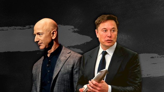 Thói quen ‘kém lành mạnh’ của Elon Musk và Jeff Bezos trên không gian mạng